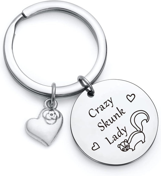 NOTHERS RSZOTW Skunk Lover Jewelry Skunk Girl Jewelry Crazy Skunk Wife Jewelry Crazy Skunk Lady Jewelry Best Friends Gift