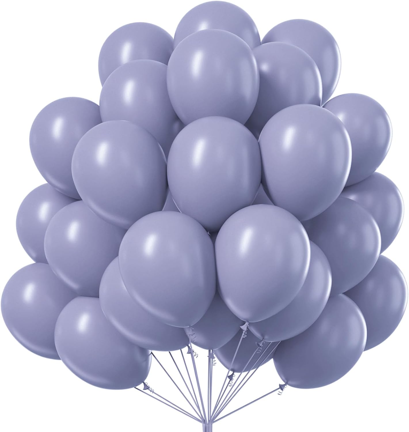 PartyWoo Dusty Blue Balloons 101 pcs 12 Inch Boho Blue Latex Helium Balloons for Graduation Wedding Baby Shower Gender Reveal Anniversary Birthday Party Decorations Blue-F16