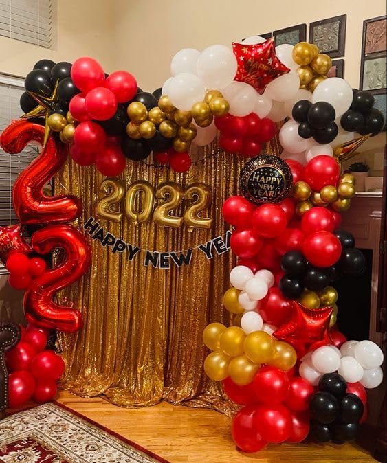 Red Number 6 Balloon 40 Inch, 6th Birthday Party Decorations for Children, Giant 6 Foil Balloon for Party Supplies