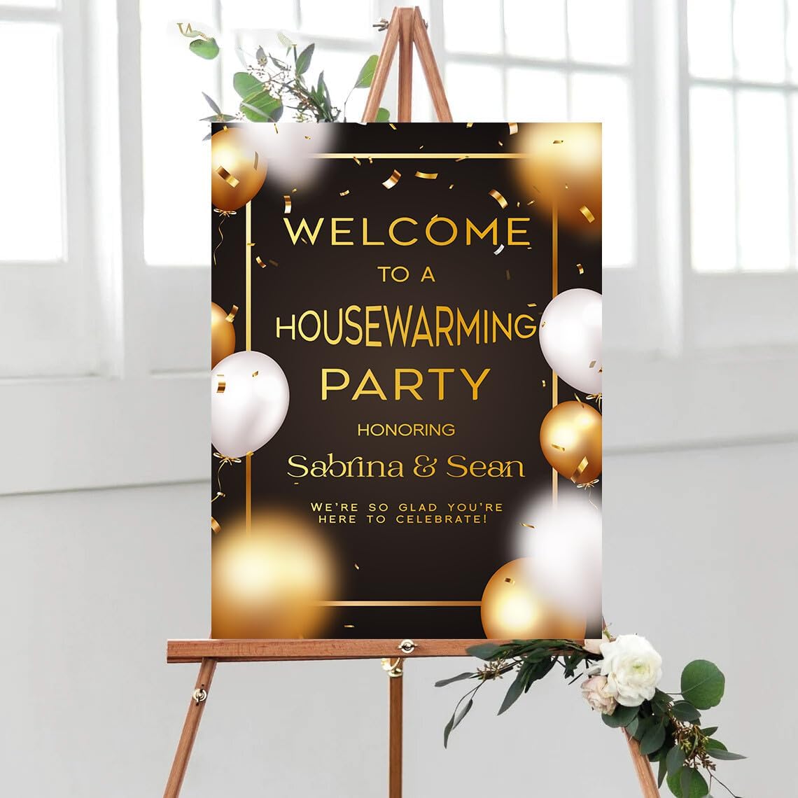 Personalized Housewarming Party Welcome Sign, Housewarming Party Decorations, Housewarming Sign, Welcome To Housewarming Party, Housewarming Party Sign, Housewarming Decor #7