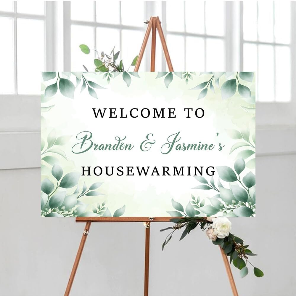 Personalized Housewarming Party Welcome Sign, Housewarming Party Decorations, Housewarming Sign, Welcome To Housewarming Party, Housewarming Party Sign, Housewarming Decor #1
