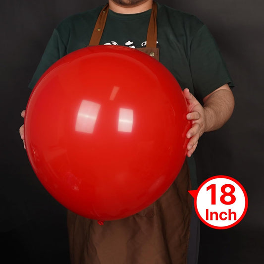 PartyWoo Red Balloons 20pcs 18 Inch Red Helium Balloons for Birthday Graduation Bachelorette Citizenship Firefighter Strawberry Anniversary Cherry Casino Movie Theme Party Decorations Red-Y57