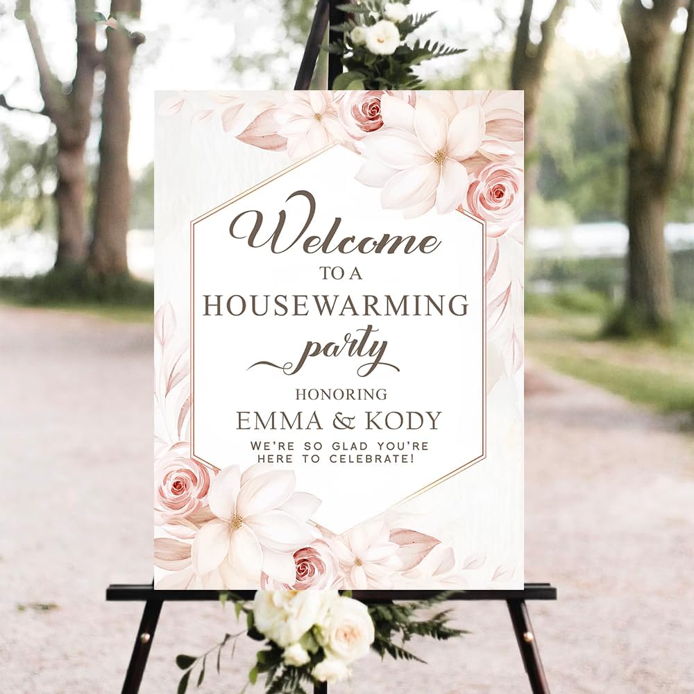 Personalized Housewarming Party Welcome Sign, Housewarming Party Decorations, Housewarming Sign, Welcome To Housewarming Party, Housewarming Party Sign, Housewarming Decor #16