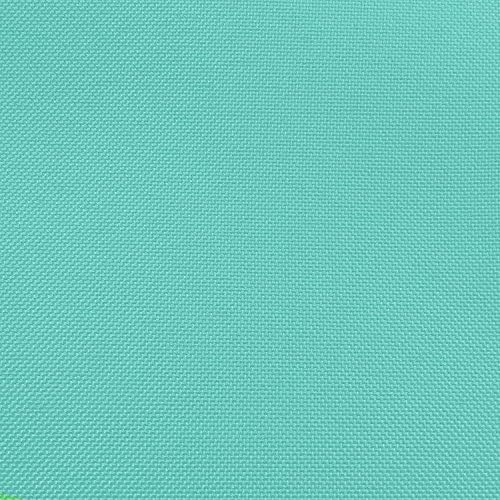 Ultimate Textile Pleat Polyester Fabric Table Skirt - Machine Washable, Flame Resistant, Cut & Sewn in NJ, Desk Skirt - Caribbean, 14' Box Pleat x 42" h