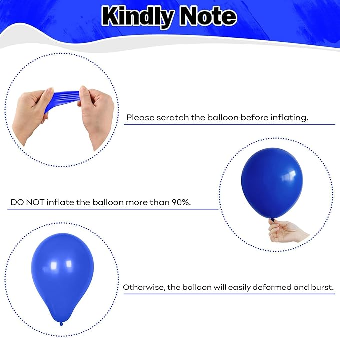 Blue Black Balloons 60 Pcs Royal Blue Black and Metallic Silver Confetti Balloons 12 Inch Video Game Outer Space Balloon for Boys Men Boss Graduation Retirement Baby Shower Birthday Party Decorations