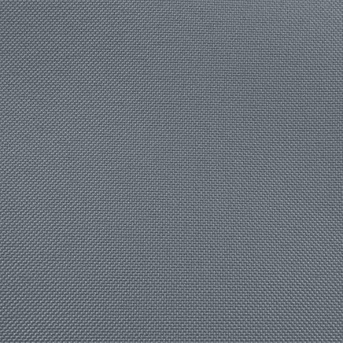 Ultimate Textile Pleat Polyester Fabric Table Skirt - Machine Washable, Flame Resistant, Cut & Sewn in NJ, Desk Skirt - Charcoal, 17' Box Pleat x 42" h