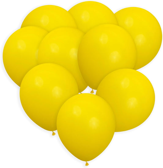 Yellow Balloons 50 Pack, 12 Inch Yellow Latex Balloons For Birthdays, Weddings, Baby Showers, Holidays