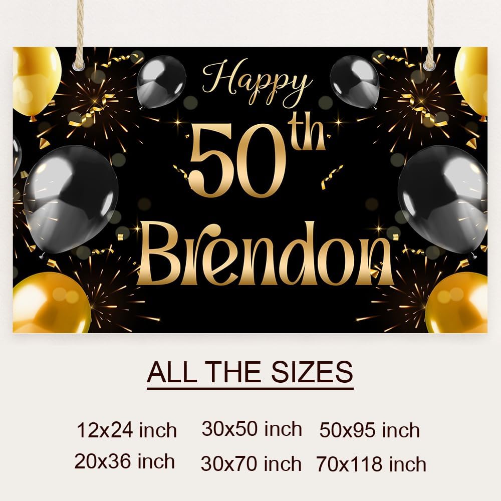 Personalized Happy Birthday Banner Customized With Name, Personalized Birthday Banner Customized Birthday Banner Indoor And Outdoor Birthday Banner Happy Birthday, Custom Birthday Banner #1