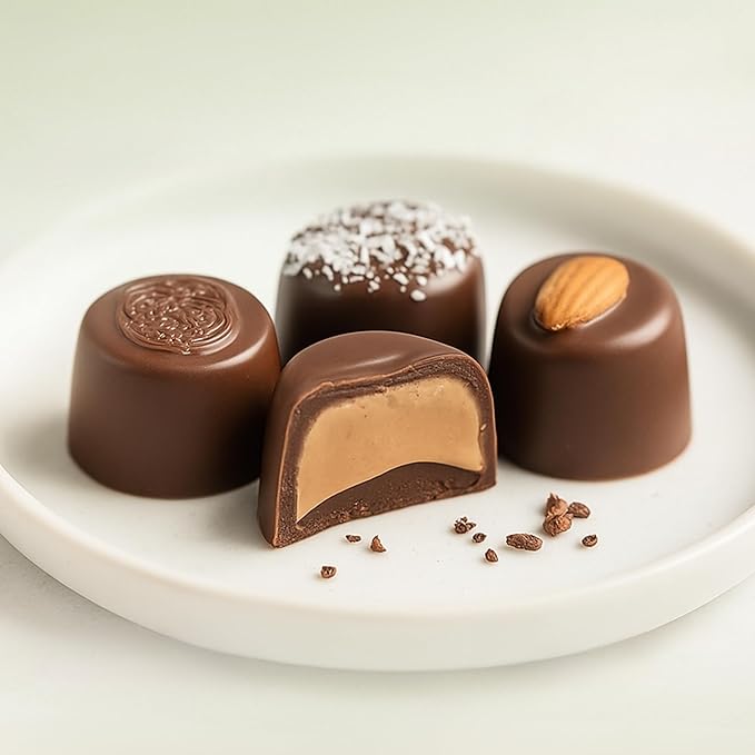 Andy Anand Sugar Free Belgian Chocolate Truffles | Exquisitely Delicious, You Won't Believe They're Sugar Free | Diabetic Friendly Gift Box | Perfect for Connoisseurs, Amazingly Delicious (15 Pieces)