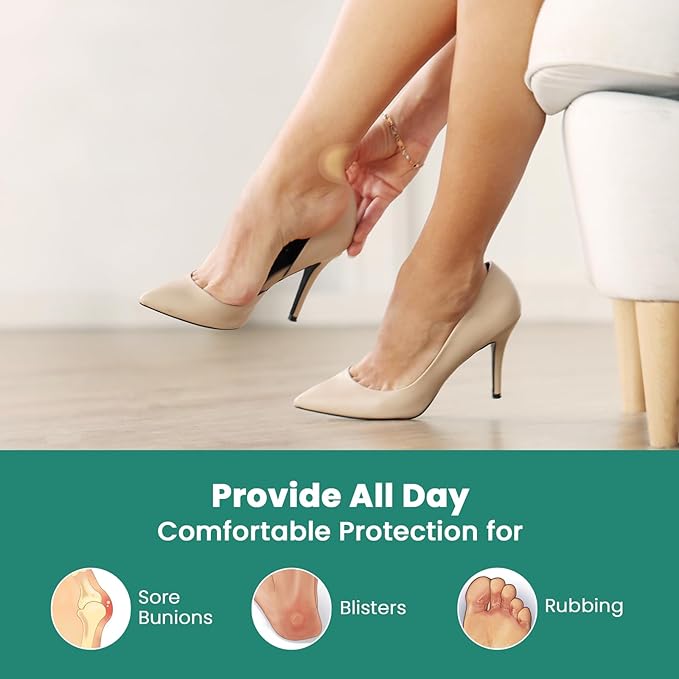 Gel Blister Bandages Hydrocolloid Bandages - Welnove 21ct Blister Cushions (Heel Pack) - Wedding Day Essentials - Blisters Pads for Prevention & Recovery - Water Resistant
