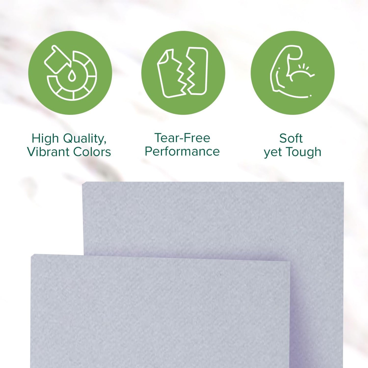 SimuLinen Rich Grey Beverage Napkin - Disposable and Absorbant - Party Napkin/Cocktail napkins - Pack of 100