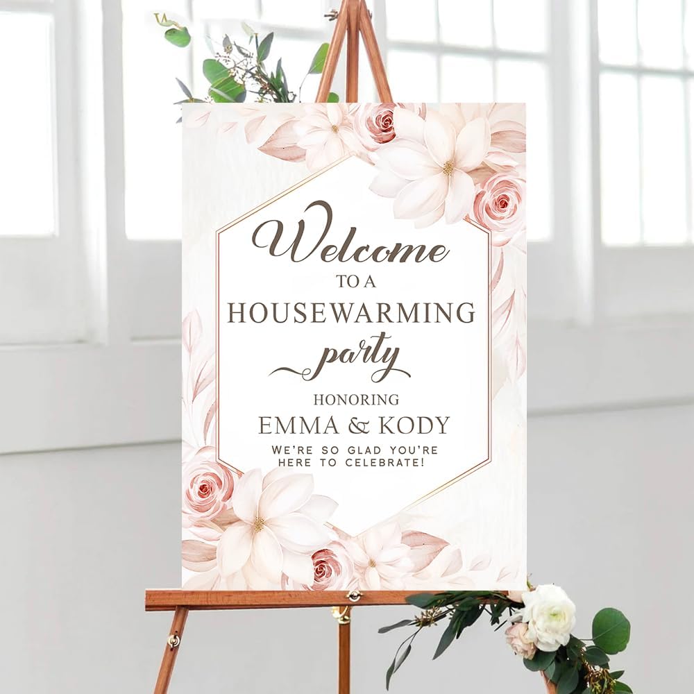 Personalized Housewarming Party Welcome Sign, Housewarming Party Decorations, Housewarming Sign, Welcome To Housewarming Party, Housewarming Party Sign, Housewarming Decor #16