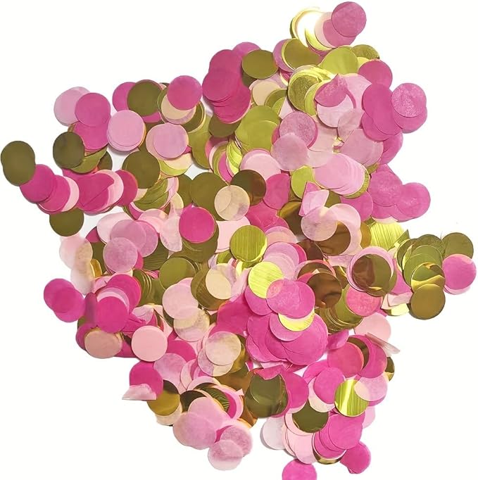 2pcs 36 inch Gender Reveal Balloon Pop Kit with Blue and Pink Confetti Poppers, Big Black Balloons for Baby Shower