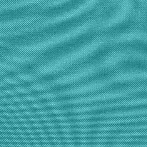 Ultimate Textile Pleat Polyester Fabric Table Skirt - Machine Washable, Flame Resistant, Cut & Sewn in NJ, Desk Skirt - Turquoise, 7' Box Pleat x 42" h