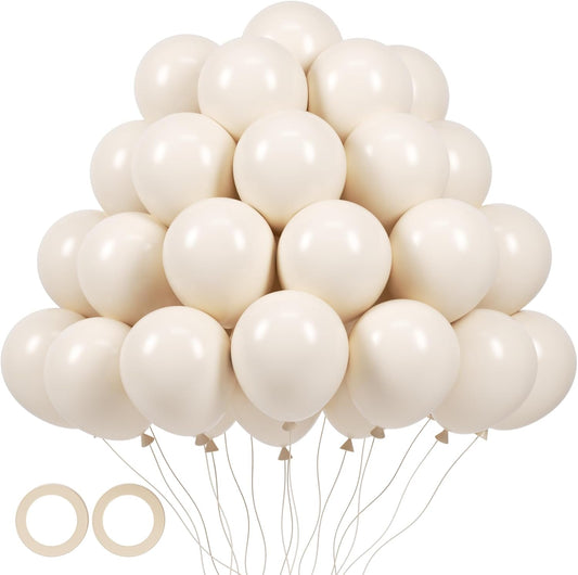 105pcs Blush Balloons 12inch Party Latex Balloons for Boys Girls Birthday Baby Shower Gender Reveal Wedding Sunflower Party Decorations