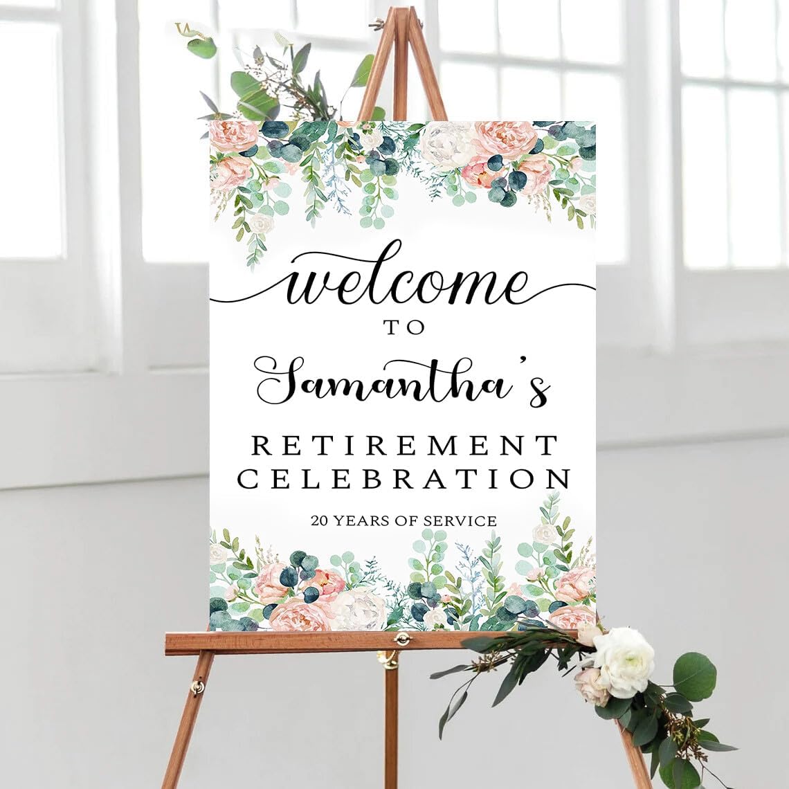 Personalized Retirement Yard Sign, Retirement Celebration Welcome Sign, Retirement Party Sign, Retirement Decorations, Retirement Outdoor Sign, Retirement Home Decor, Retirement Celebration Sign #19