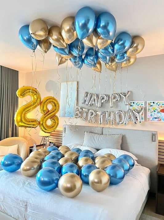 Gold 8 Balloon, Number Balloon 40 Inch, Gold Birthday Decorations, 8 18 28 38 80 Birthday Balloons, 8th Gold Party Supplies, Number 8 Balloon