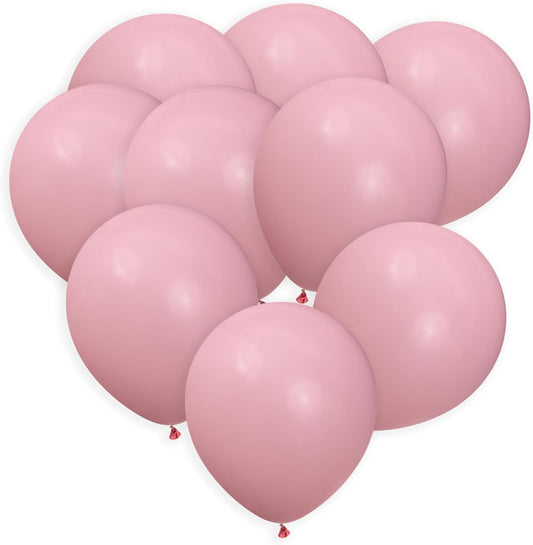 Light Pink Balloons 100 Pack, 12 Inch Light Pink Latex Balloons For Birthdays, Weddings, Baby Showers, Holidays