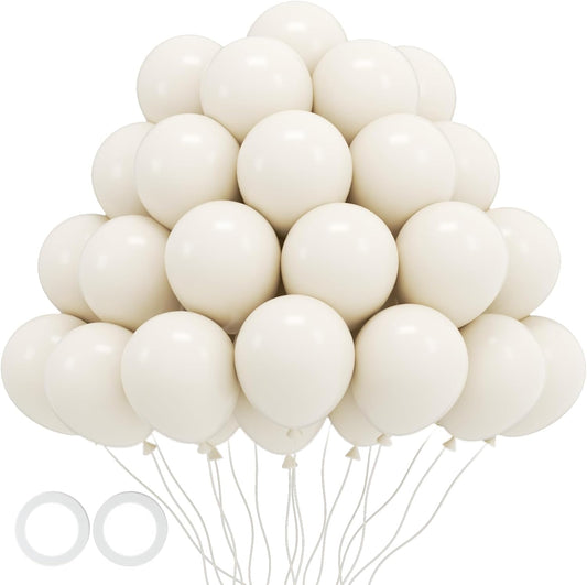 105pcs Sand Balloons 12inch Party Latex Balloons for Boys Girls Birthday Baby Shower Gender Reveal Wedding Sunflower Party Decorations