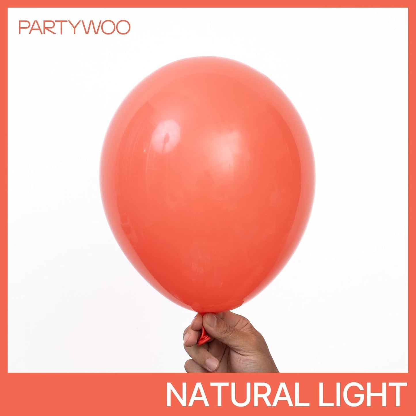 PartyWoo Coral Balloons 140pcs Different Sizes of 18 12 10 5 Inch Coral Pink Light Red Latex Balloon Arch Kit Garland for Wedding Baby Shower Gender Reveal Summer Birthday Party Decorations Red-Y22