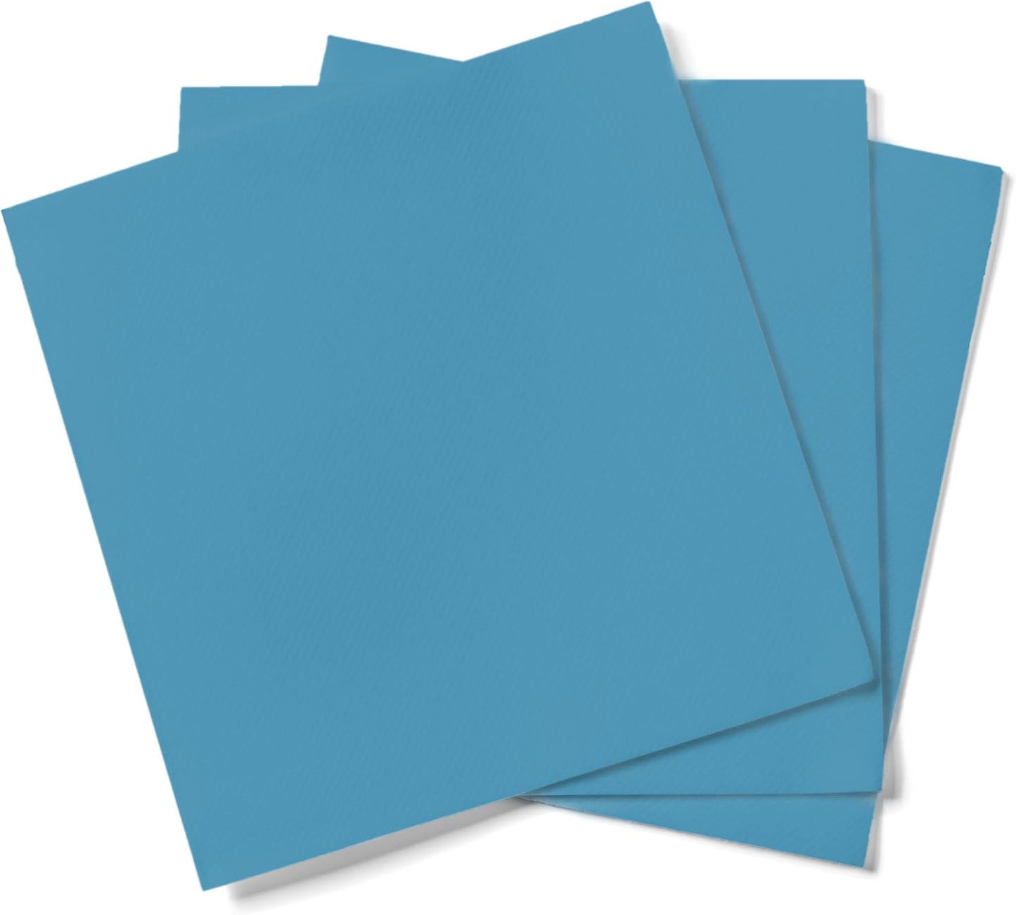 AMERICAN HOMESTEAD Cocktail Napkins - Premium 4.75"x4.75" Disposable Linen-Like Beverage Napkins - Bulk Square Party Bar Serviettes for Weddings, Parties, Events, and Daily Use - 100 Count - Sea Blue