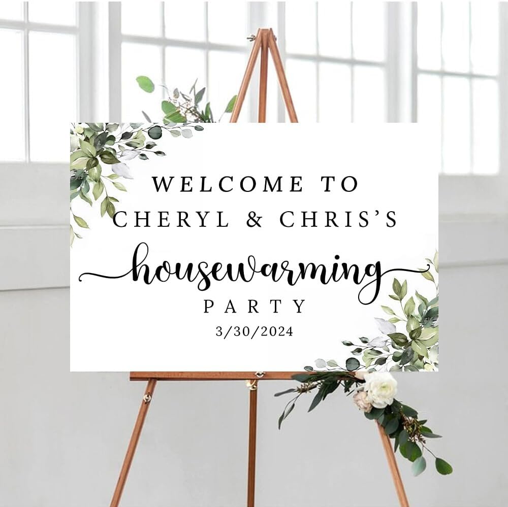 Personalized Housewarming Party Welcome Sign, Housewarming Party Decorations, Housewarming Sign, Welcome To Housewarming Party, Housewarming Party Sign, Housewarming Decor #17