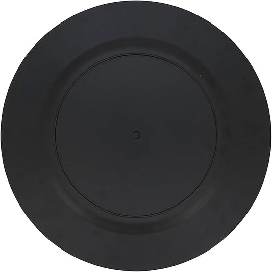 Sleek Faux Wood Charger Plate (Set of 4)