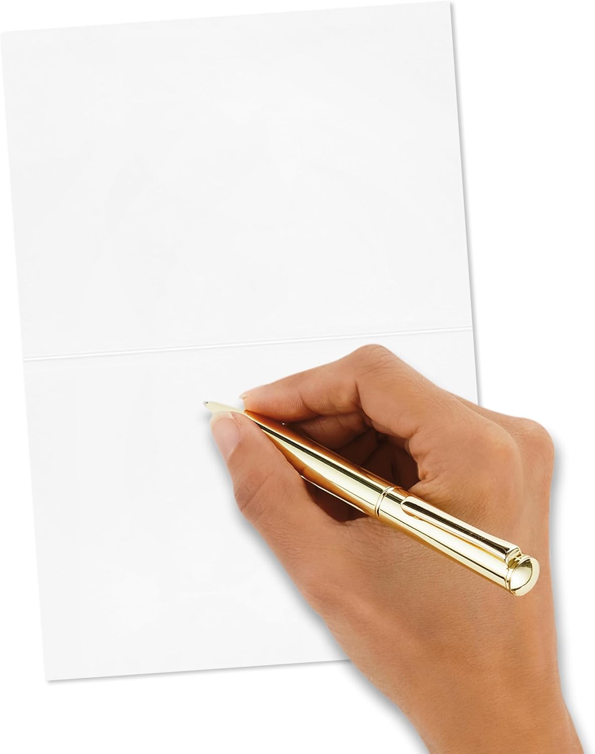 Hallmark Bulk Kraft Thank You Notes (100 Blank Cards with Envelopes) for Weddings, Engagement Parties, Bridal Showers