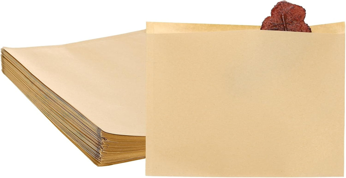 PATIKIL 7.48x9.45 Inch Paper Sandwich Bags, 100 Pcs Pastry Bag Small Pastry Bags Cookie Sleeves Food Packaging for Bakery Treats, Light Brown