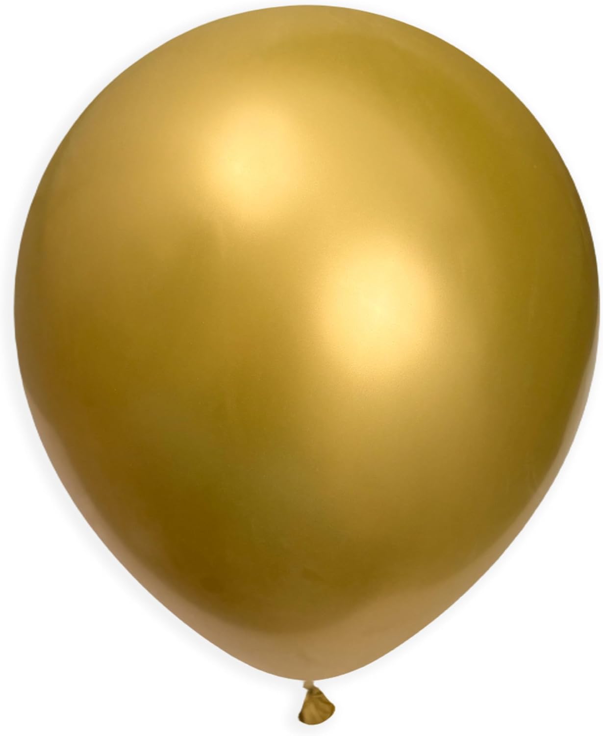Gold Balloons 50 Pack, 12 Inch Gold Chrome Latex Balloons For Birthdays, Weddings, Baby Showers, Holidays