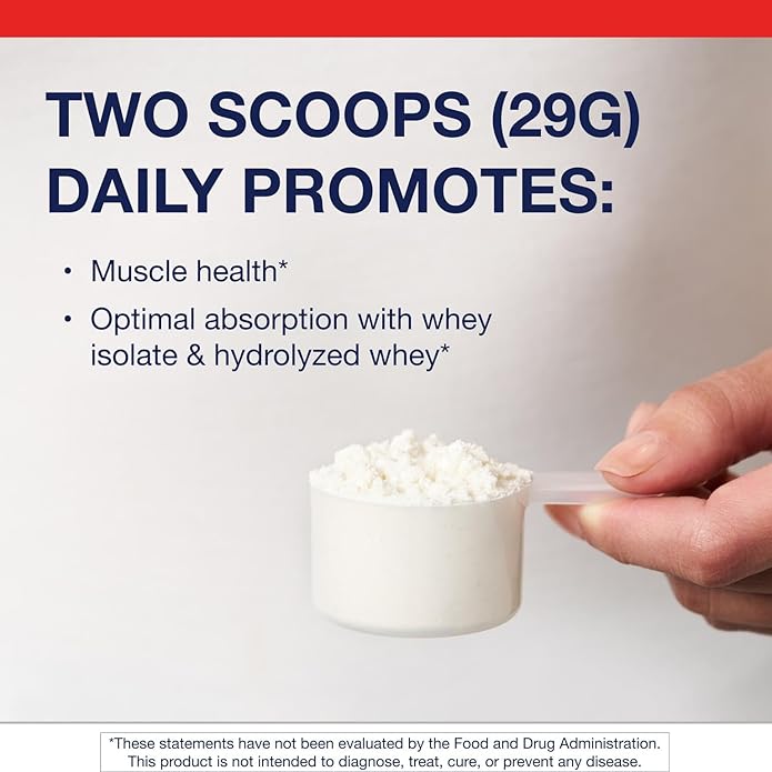 Metagenics Perfect Protein - Cross-Flow Micro-Filtered Whey Isolate & Hydrolyzed Whey - 20g Protein per Serving - Supports Muscle Recovery, Energy & Metabolism - 30 Servings