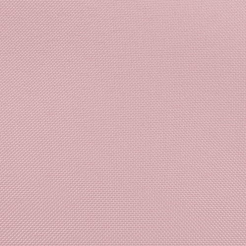 Ultimate Textile Pleat Polyester Fabric Table Skirt - Machine Washable, Flame Resistant, Cut & Sewn in NJ, Desk Skirt - Light Pink, 7' Box Pleat x 42" h