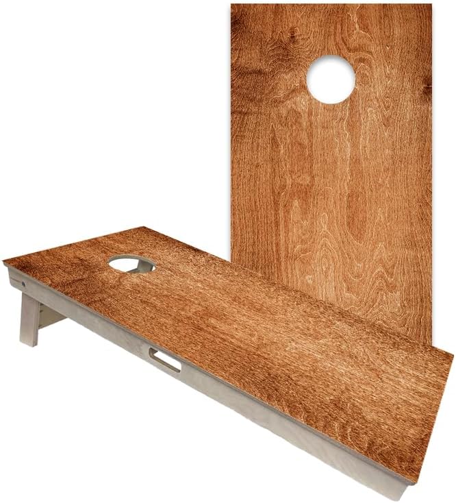World Series of Cornhole Official Regulation Size Cornhole Boards – Durable All-Wood Construction Bean Bag Toss Set | Rugged Outdoor Game for Tournaments, BBQs, & Backyard Battles
