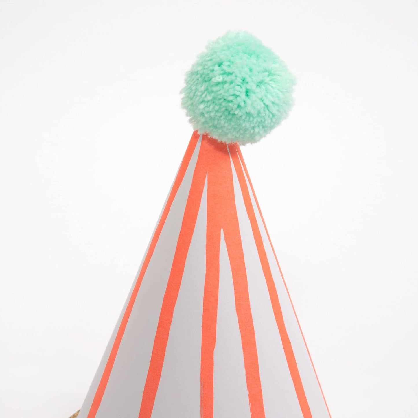 Meri Meri Birthday Party Hats, Pack of 8 Bright and Colorful Cone Birthday Hats for Kids & Adults, Cone Party Hats