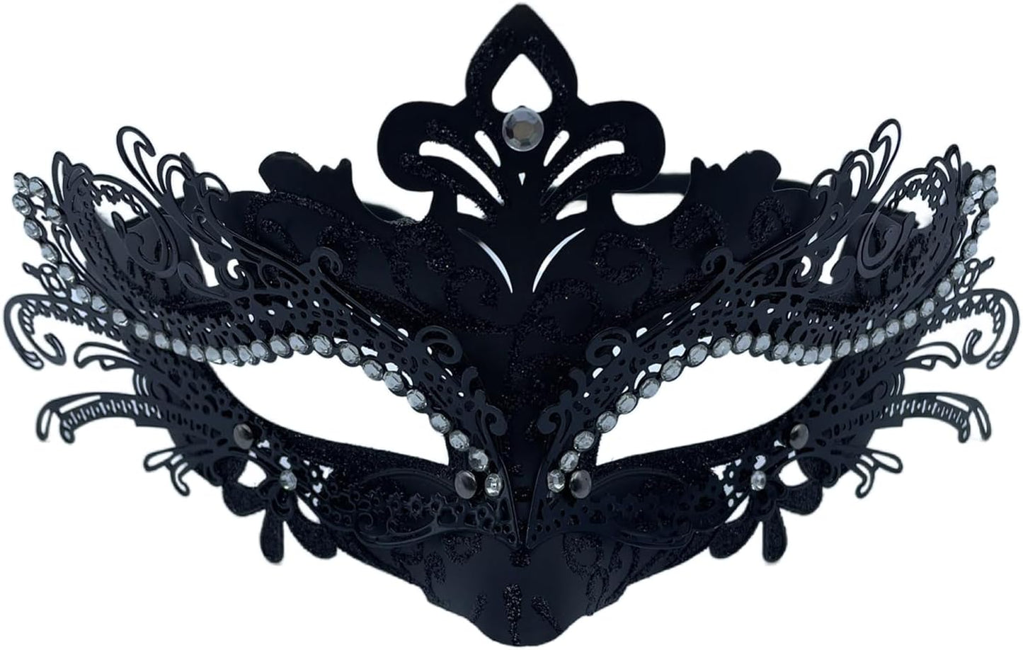 Couple Masquerade Mask Set - Venetian Style Masks for Halloween, Costume Parties and Carnival