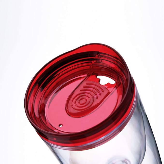 Cupture Insulated Wine Tumbler Cup With Drink-Through Lid - 10 oz, 8 Pack