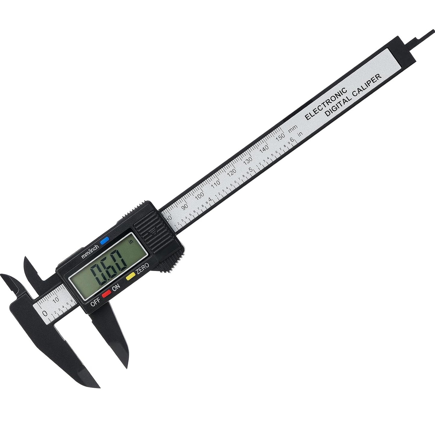 Digital Caliper, Adoric 0-6 inches Caliper with Large LCD Screen, Auto - Off Feature, Inch and Millimeter Conversion Measuring Tool, Perfect for Household/DIY/Jewelry Measurment