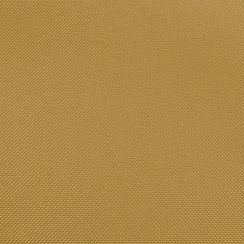 Ultimate Textile Pleat Polyester Fabric Table Skirt - Machine Washable, Flame Resistant, Cut & Sewn in NJ, Desk Skirt - Gold, 7' Box Pleat x 42" h
