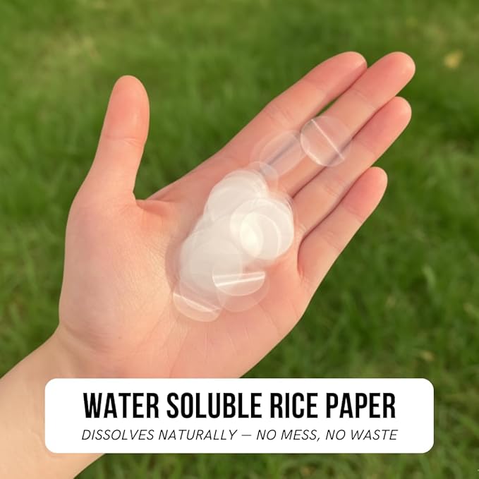 White Rice Paper Wedding Confetti for Flower Girl Basket, Confetti Cannon Filler - Biodegradable & Water Soluble Party Decor, Wedding Sparklers for Send Off Alternative, 150g 20000 Pcs