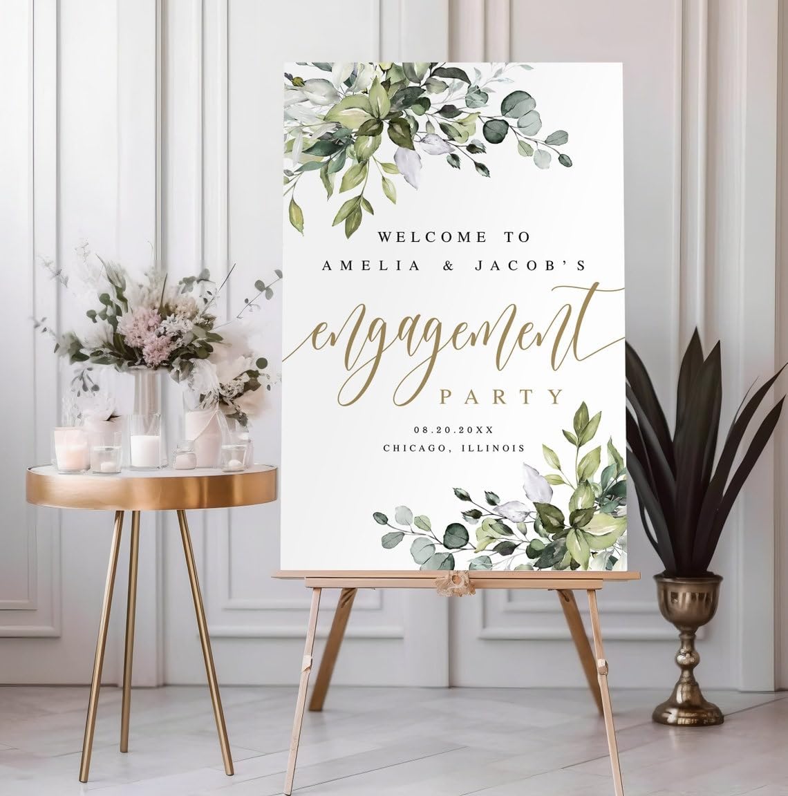 Engagement Party Sign, Engagement Party Welcome Sign, Engagement Party Sign, Engagement Sign For Party, Engagement Signs, Engagement Party Welcome Sign, Engagement Poster, Engagement Party