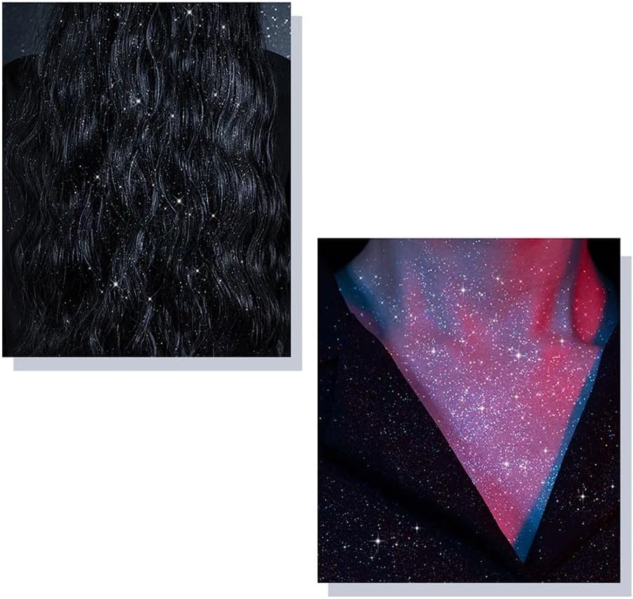 Body Glitter Spray for Hair, Body and Clothes - Long-Lasting Shimmer Suitable for Stage, Festival, Rave, Makeup, Prom - 60ML