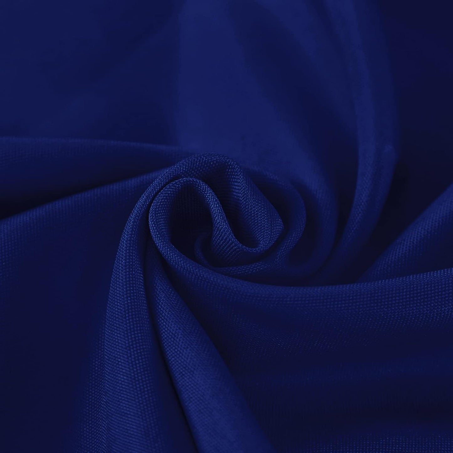 Fokitut 2 Pack Waterproof Round Tablecloth, 120 Inch, Stain Resistant and Wrinkle Polyester Table Cloth, Fabric Table Cover for Kitchen Dining, Wedding, Party, Holiday Dinner-Royal Blue