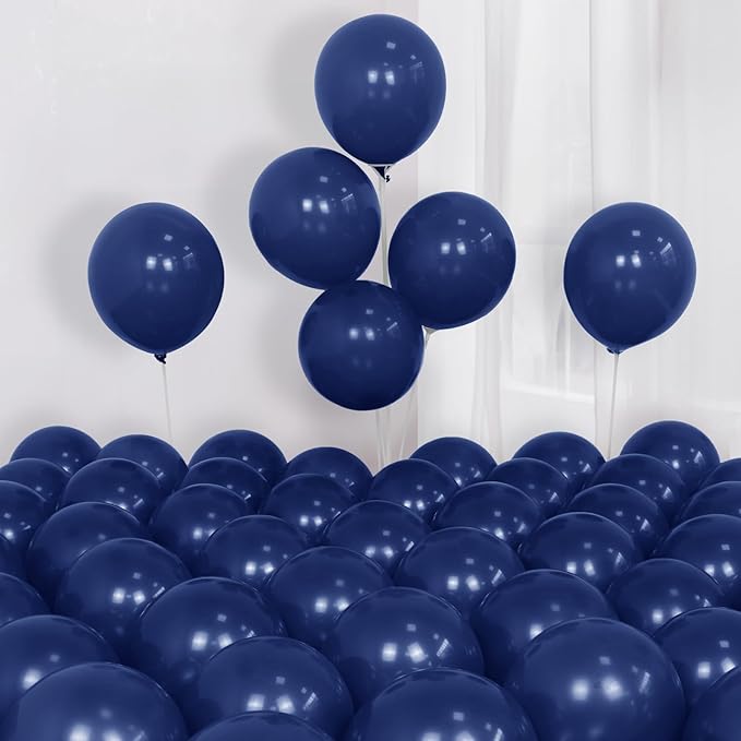 Blue and Green Balloon Garland Kit, 134Pcs Navy Blue,Dark Green,Macaron Blue Balloon Arch Kit for Birthday Dinosaur Party Jungle Safari Wild Baby Shower Graduation Decorations