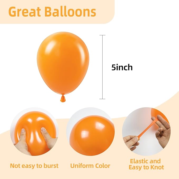 200pcs Rainbow Balloons Bulk, 5 Inch Small Latex Balloons Assorted Colors for Birthday Baby Shower Wedding Party Decorations