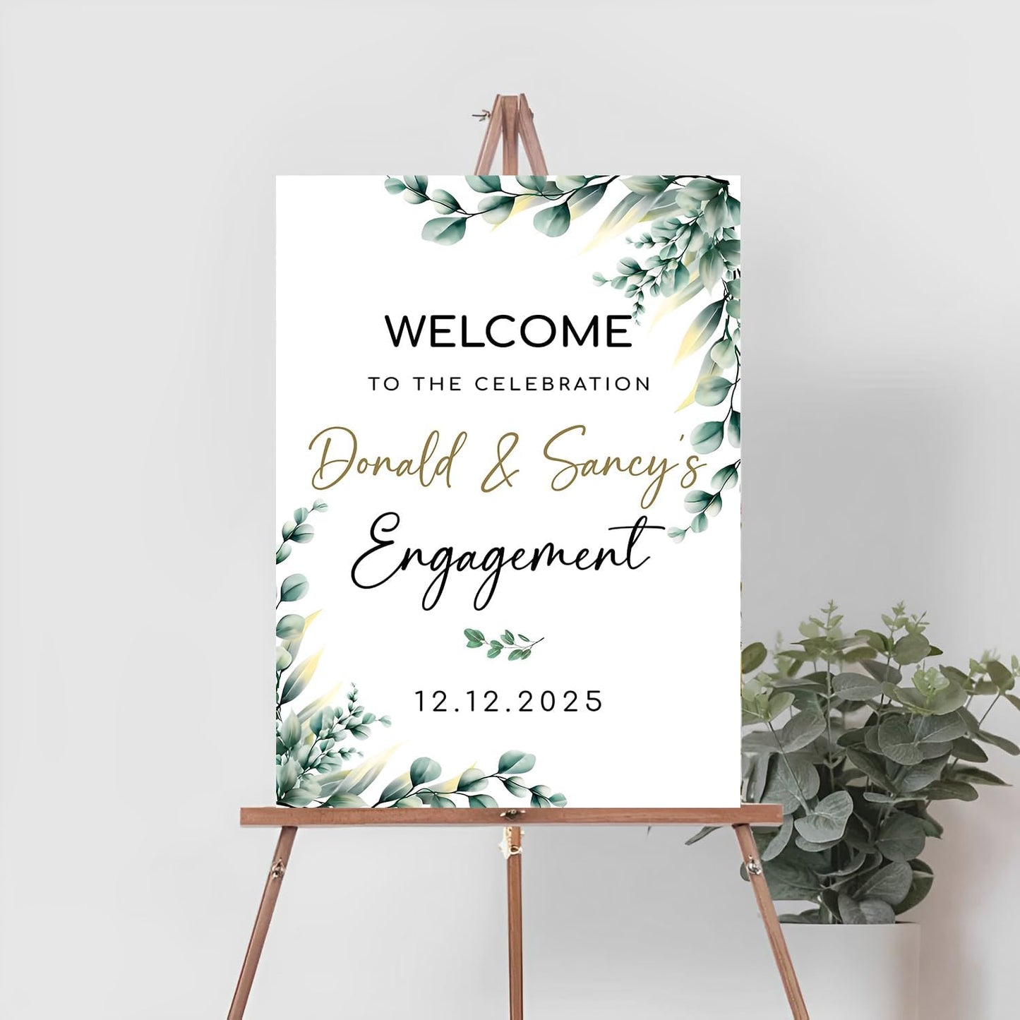 Engagement Announcement Signs, Engagement Banners And Signs, Engagement Party Sign, Engaged Decorations, Engagement Party Decor, Engagement Party Gifts For Couples