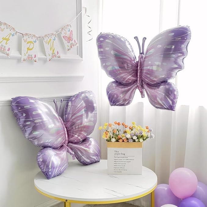 Mother's Day Balloon Garland Arch kit Purple Pink Nude Balloons Daisy Butterfly Foil Balloons for Best Mom Ever Mothers Day Party Birthday Decoration Supplies