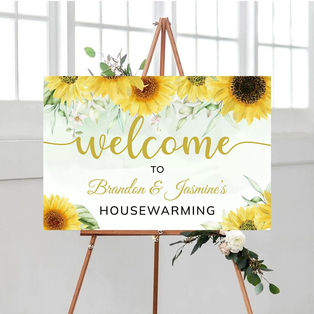 Personalized Housewarming Party Welcome Sign, Housewarming Party Decorations, Housewarming Sign, Welcome To Housewarming Party, Housewarming Party Sign, Housewarming Decor #2