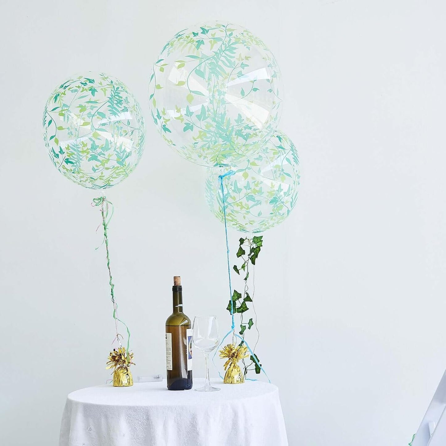 Efavormart 12 Pack Metallic Gold Foil Tassel Top Party Balloon Weights, 5.5oz 5"