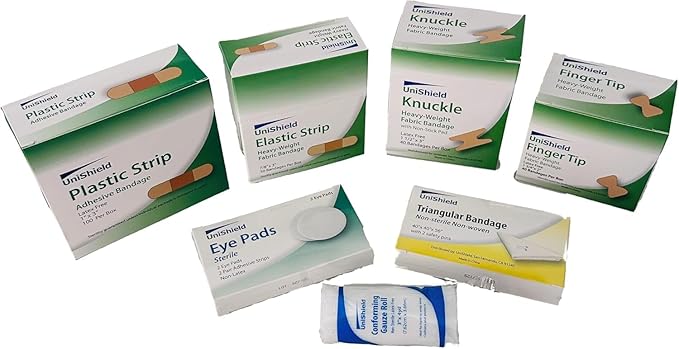 Class-A First Aid Refills Medication Without Cabinet | Essential Medications for Emergency Preparedness | Ensuring Long-Lasting Reliability | Exceeds OSHA