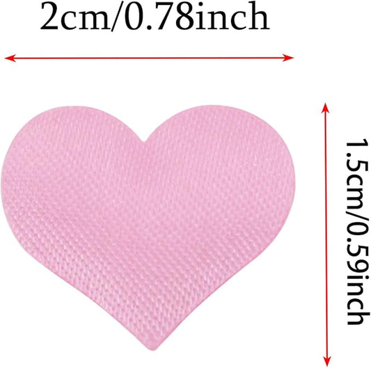 ONLYKXY 200Pcs Sponge Confetti Flower Decor Heart Shape Petals Table Wedding Decoration Glitter Scatter for Wedding Party Valentine's Day Scatter Ponge Petal Confetti (Pink)
